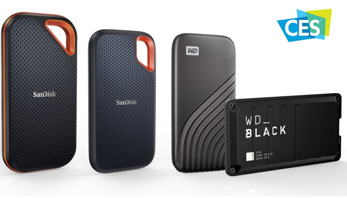 H Western Digital και Sandisk ανακοίνωσαν φορητούς SSD 4TB