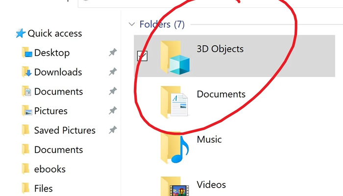 Ο αχρείαστος φάκελος Windows 10 3D Objects έχει αφαιρεθεί