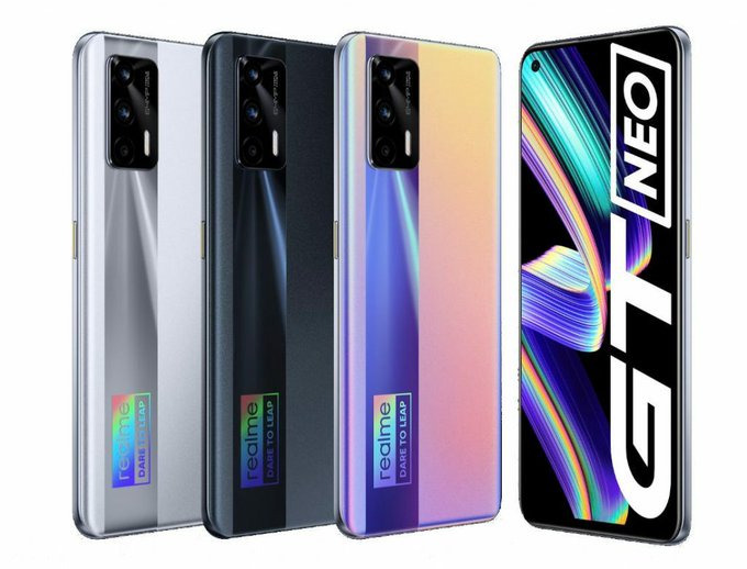 Realme GT Neo : Ανακοινώθηκε με οθόνη 6.43-inch FHD+ 120Hz AMOLED , Dimensity 1200, μέχρι  12GB RAM και  64MP triple rear cameras