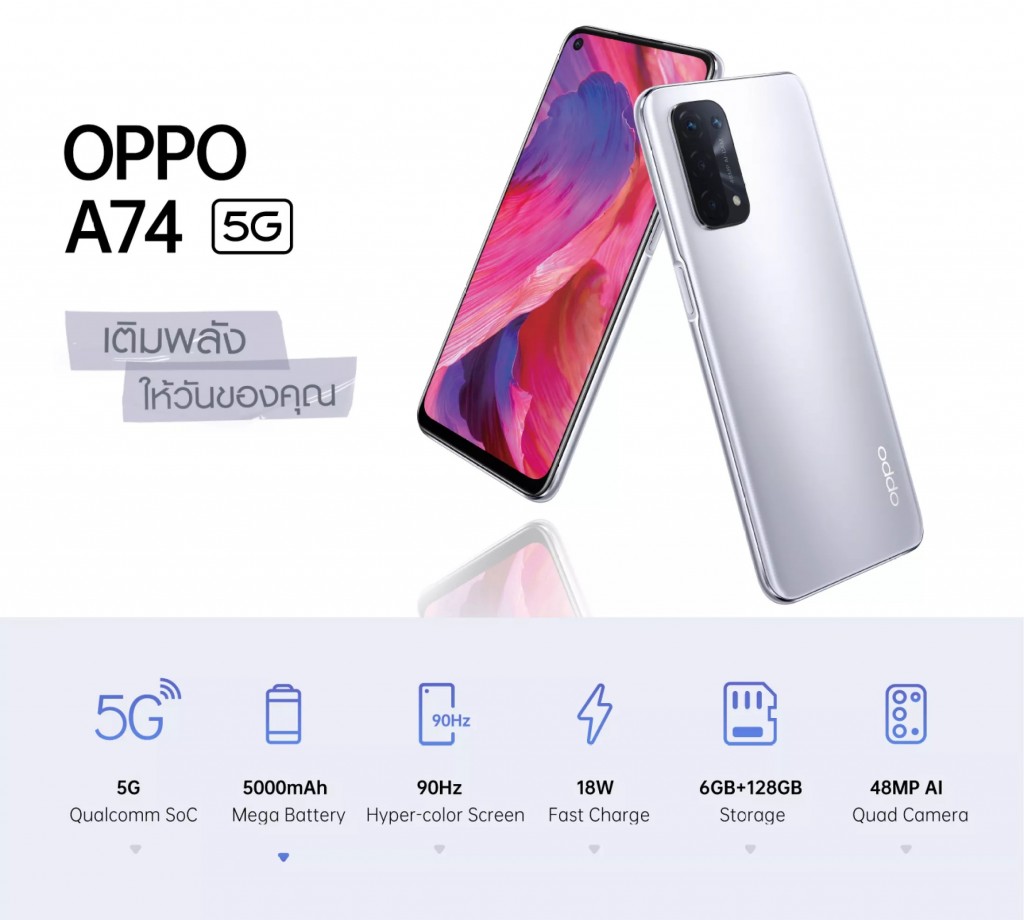 Oppo A74 and A74 5G : Αποκαλύφτηκαν με επεξεργαστή Snapdragon 662 και 480 αντίστοιχα.