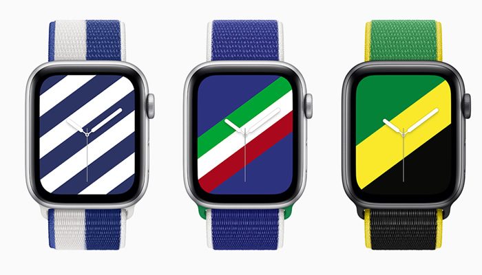 Η Apple κυκλοφορεί εθνικούς ιμάντες και watch faces για 22 χώρες