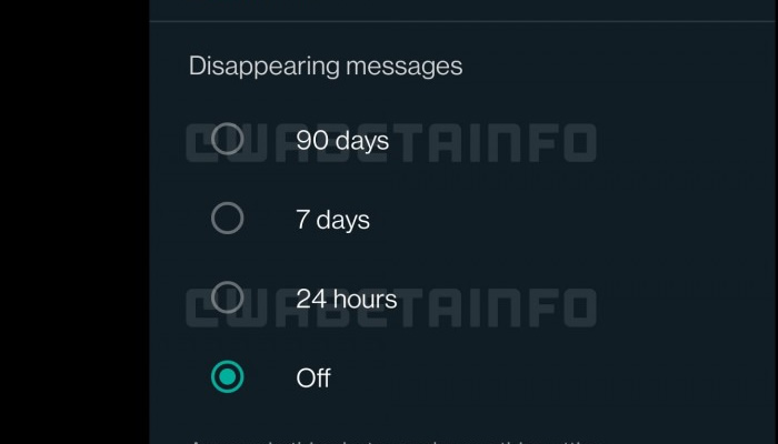 Το WhatsApp εργάζεται σε μηνύματα που θα εξαφανίζονται μετά από 90 ημέρες