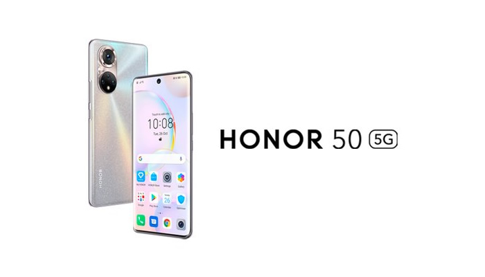 Το Honor 50 επιβεβαιώθηκε ότι είναι το πρώτο τηλέφωνο με Υπηρεσίες κινητής τηλεφωνίας Google για την εταιρία