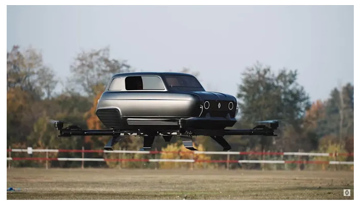 Το λατρευτικό «4» της Renault επαναπροσδιορίστηκε ως ένα πραγματικό ιπτάμενο αυτοκίνητο