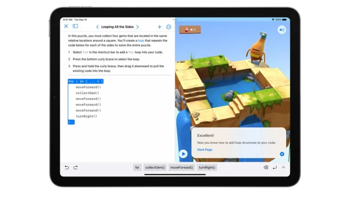 Η Apple κυκλοφορεί το Swift Playgrounds 4, επιτρέποντας στους εκκολαπτόμενους προγραμματιστές iOS να δημιουργήσουν στο iPad