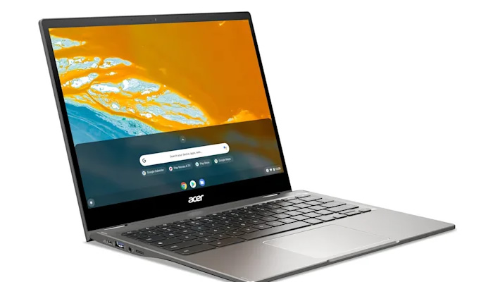 Το νέο Chromebook της Acer Spin 513 καναλιών στην ψηλή οθόνη του Pixelbook