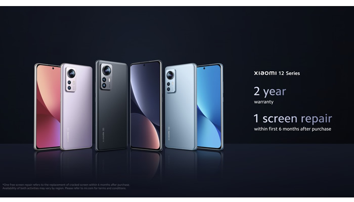 H Xiaomi επιβεβαιώνει τις τέσσερις χρωματικές εκδόσεις του Xiaomi 12 Lite