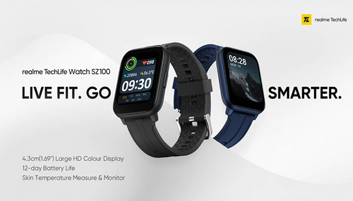 Το Realme TechLife Watch SZ100 λανσάρεται στις 18 Μαΐου