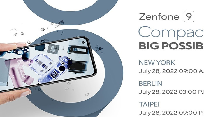 Το Asus Zenfone 9 έρχεται στις 28 Ιουλίου