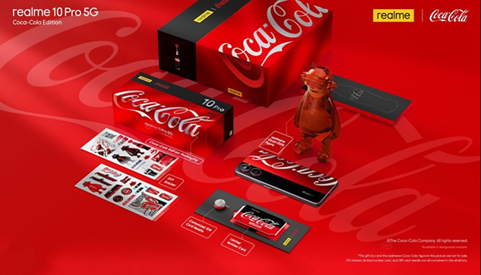 Το Realme 10 Pro Coca-Cola Edition έρχεται με νέο σχεδιασμό  