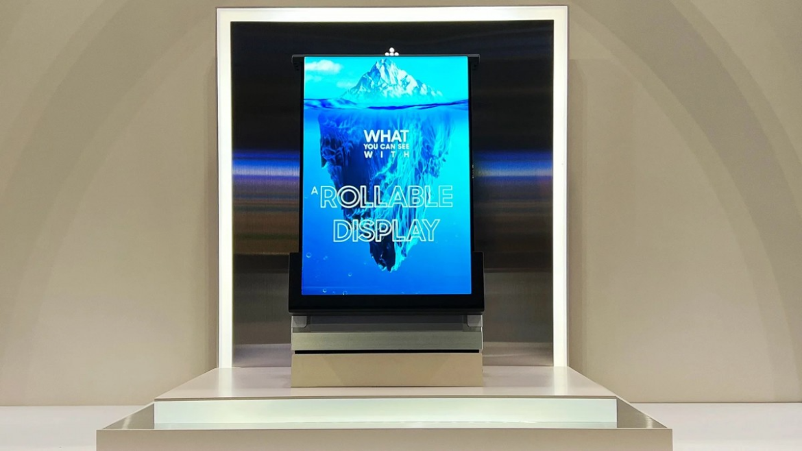 Η Samsung αποκαλύπτει ένα κυλιόμενο πάνελ OLED 12,4 ιντσών