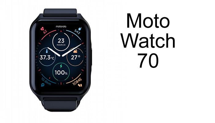 Ανακοινώθηκαν τα Moto Watch 70 και Watch 200